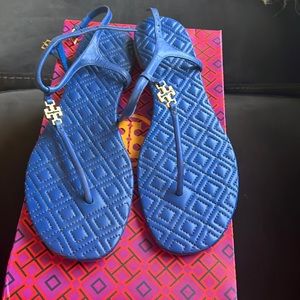 Tory Burch leather t strap sandal